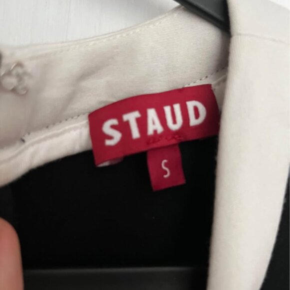 STAUD black maxi dress with cut-outs Size Small - Picture 9 of 10